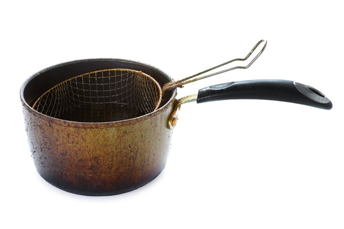 A chip pan A chip pan